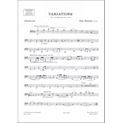 Variations Op 58 Flute-Violon-Alto-Violoncelle